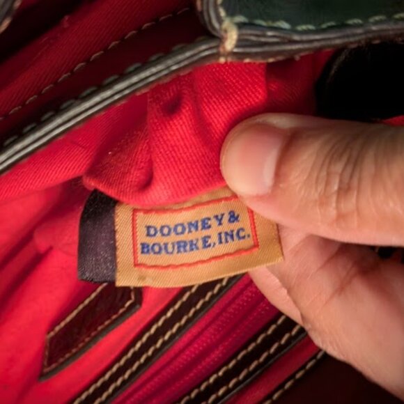 O1 DOONEY & BOURKE Mini Barlow Satchel/Crossbody Bag - Picture 12 of 13